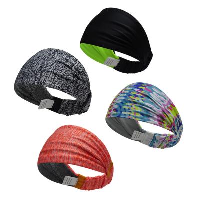 China UNISEX 2019 fashion sports headband fitness headbands for men women print color headband head band for yoga workout running exercise for sale