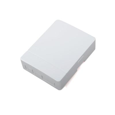 China Ftth Project European Type - 2 Core Duplex ATB White Fiber Optic Terminal Junction Box for sale