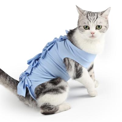 China Viable Custom Professional Pet Apparel Recovery Cat Clothes For Surgery Costume for sale