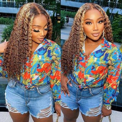 China Body Wave Customization Wholesale 4X4 Closure Wig Afro Kinky Curly Wig Short Frontal Wig For Black Women for sale