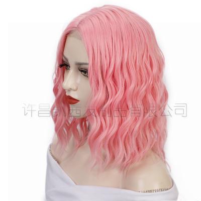 China Custom Wholesale Sturdy Body Wave Synthetic Wigs Glueless Synthetic Wigs Hair360 for sale