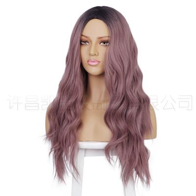 China Wholesale Customization Body Wave Synthetic Lace Front Wig Braided Synthetic Lace Human Hair Mix Wig for sale