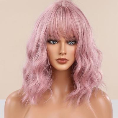 China Custom Wholesale Synthetic Wigs Best Quality Synthetic Lace Front Wigs Body Wave Mix Hair Wigs for sale