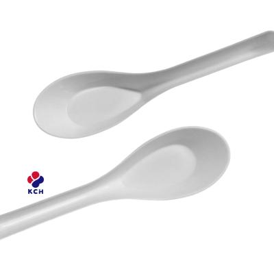 China White Disposable Spoon Chinese Spoon Disposable Soup Spoon for sale