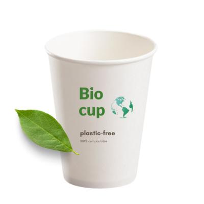 China Factory Wholesale Disposable Biodegradable Paper Cup 100% Biodegradable for sale