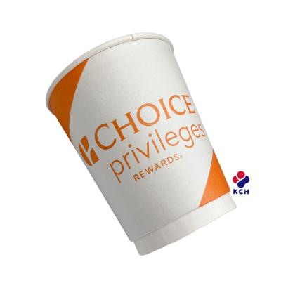 China Double Coffee Paper Cups Disposable Wallpaper Cup for sale