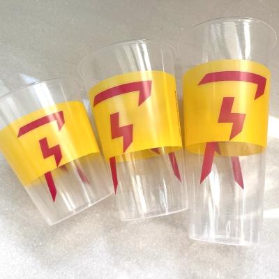 China Sustainable Cup PP Hard Plastic Cups for sale