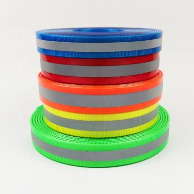 China High tenacity TPU reflective coated webbing waterproof strap heavy duty polyurethane coated nylon webbing for sale