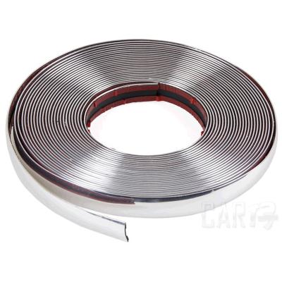 China Adhesive Chrome PVC And PET Flat Tape For Car Body Protection for sale