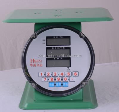 China Small price calculation and weight function yongkang weight scale machine/measuring instrument in kitchen supermarket for sale