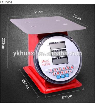 China High quality cast iron heavy duty scale/30kg/2g weight /manual weighing scales for sale