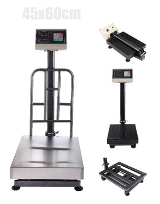 China Priceing and weight 150kg tcs electronic platform scale, 300kg tcs electronic platform scale for sale