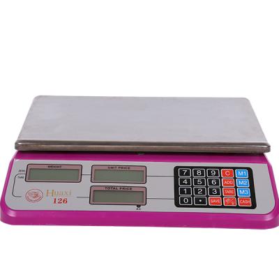 China New ABS 30kg 10g acs series material digital electronic price computing scale for sale