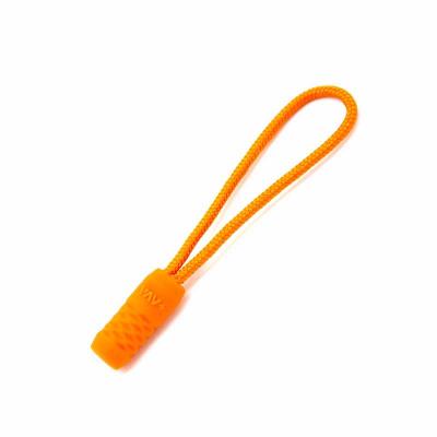 China custom branded tpu string puller puller zipper slider pull tag nickel free rubber tag for backpack bags for sale