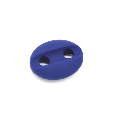 China Washable Customized Silicone Stopper Buckle Adjuster For Apparel Apparel Clothes for sale