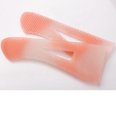 China Sustainable Sleeve Tag With Plastic Injected Hook / Molded Hook Sportswear Cuff Tap for sale