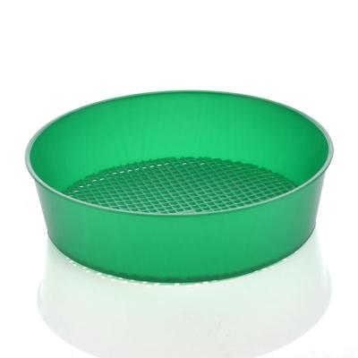 China Modern Soil Sieve Garden Soil Sifter Garden Planting Filter Aid Good Grass Green for sale