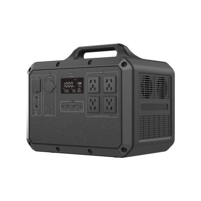 China MTTP 1800W 1554Wh Remote Control Power Station Camping Energy Storage Black Single Phase High Quality Portable Power Supply To Work Outdoors for sale