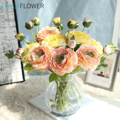 China Wholesale Artificial White Spray Rose Natural Touch Flower and Garland Touch Wedding Decorative Spray Natural Artificial Floral Arrangements for sale