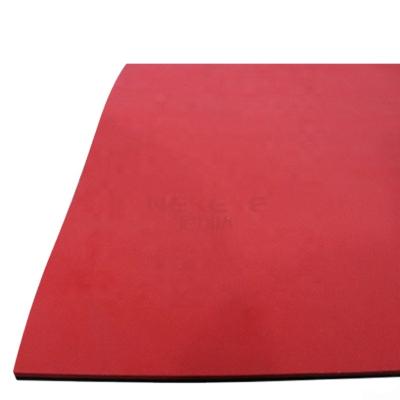 China NEKEKE Thickness 6mm Red+Black Bottom Boat Yacht Marine Rubber Pattern EVA Deck Foam Sheet Composite Modern Exterior Decking for sale