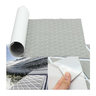 China Modern NEKEKE 70*190*0.6cm Light Grey+White+Diamond on Boat Exterior Yacht Marine EVA Deck Foam Sheet Composite Decking for sale