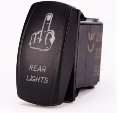 China SPST ON-OFF Hot Sale Car Rocker Switch High Quality Led Light Output Circuit for sale