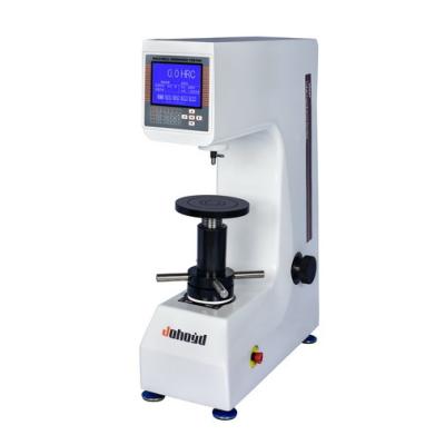 China Hardness Conversion Digital Plastics Rockwell Hardness Testing Machine Max Height 170mm for sale