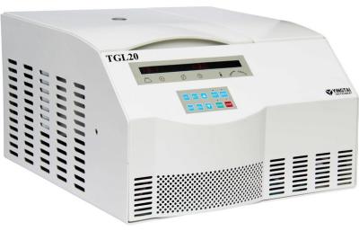 China Pre-cooling design TGL20 High Speed Refrigerated Centrifuge small vibration for sale