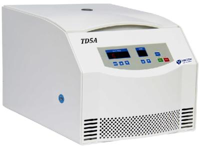 China Máquina de centrifugadora de laboratorio TD5A con pantalla digital a baja velocidad 5000 rpm en venta