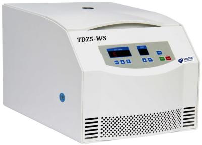 China Brushless Motor TDZ5-WS Low Speed Programmable Centrifuge With Microprocessor Control for sale