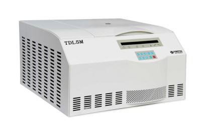 China Large Capacity Refrigerated Centrifuge TDL5M Double Cycle Cooling With Taper Sleeve for sale