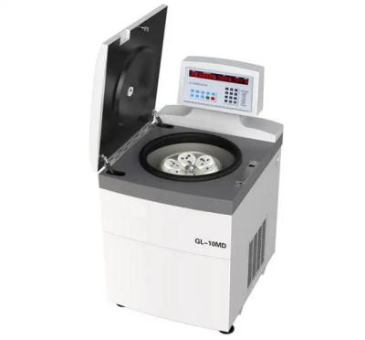 China Centrifugadora de laboratorio de 65 dB Farmacia biológica GL-10MD Centrifugadora refrigerada de alta velocidad de gran capacidad en venta