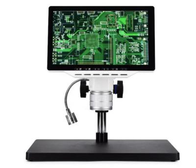 中国 Integrated Industrial Video Microscope with Zoom Lens Max 4.5X and 12 Million Pixel Camera 販売のため