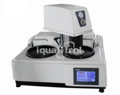 China Touch Controller Double Disc Automatic Metallographic Sample Grinding and Polishing Machine for sale