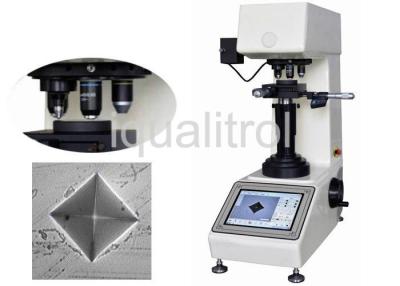 China Probador micro de la dureza de Digitaces del ordenador del tacto los 0.0625μm con construido en el software de Vickers en venta