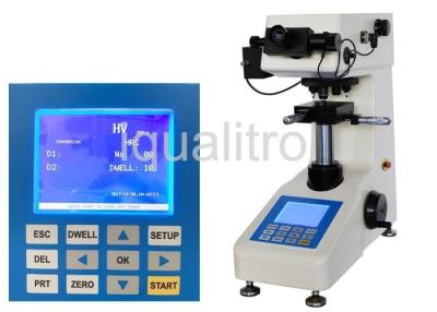 China Gran torreta automática LCD Micro Knoop Vickers Tester de dureza con impresora térmica en venta