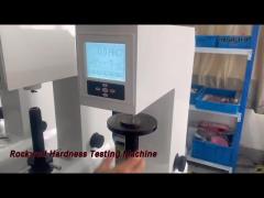 Printer Type Rockwell Hardness Testing Machine RS232 Interface Auto Loading