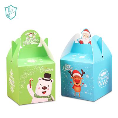 China Recycled Materials Free Sample Christmas Eve Apple Gift Box In Stock Chocolate Candy Small Card Soft Paper Packaging Wholesale for sale