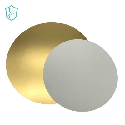 China Handmade Cake Raw Paper Pad Foam Pad Gold Card Cardboard Can Be Customized 2mm Gold Card Paper Holder Cutting Cake Pad for sale