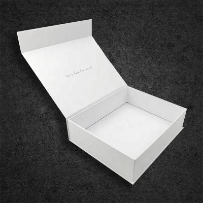 China Packaging Box For Electronic Product Customized Foldable White Matte Magnet Gift Packaging Box for sale