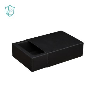 China Recyclable Kraft Paper Gift Box Packaging With Logo Recyclable Paper Boxes Drawer Box Packaging Wholesale Can Be Customized for sale