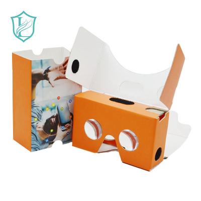 China Recycled Materials 3D VR Glass Cardboard Box With Printing Custom Logo Foldable Paper Box for sale