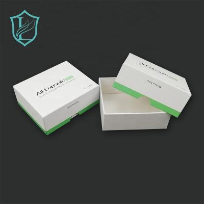 China Custom White Product Packing Box Matte Charging Cable Power Bank Charger Paper Packaging Box for sale