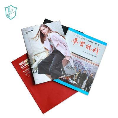 China paper & Cardboard Coated Paper Coated Paper Customized Design Brochure Magazine Catalog Printing Service Overseas Saddle Stitching for sale