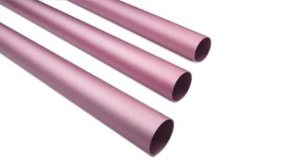 China 6060 Hollow Aluminium Tube T3  Finish Anodized Aluminum Pipe High Weldability Tower Building Use for sale