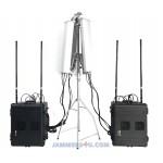 China CT-8078ATW-HGA 640W UAV Drone Jammer 2.4Ghz 5.8Ghz GPS 433Mhz 900Mhz up to 8km for sale