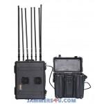 China CT-6080 High Power 800W 8 bands Portable Jammer up to 1km for sale