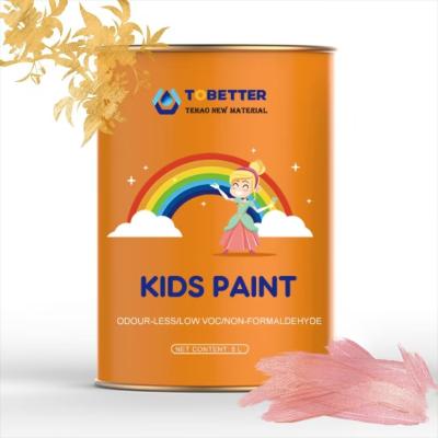 China Pintura de pared de interior para niños y niñas con baja concentración de COV en venta