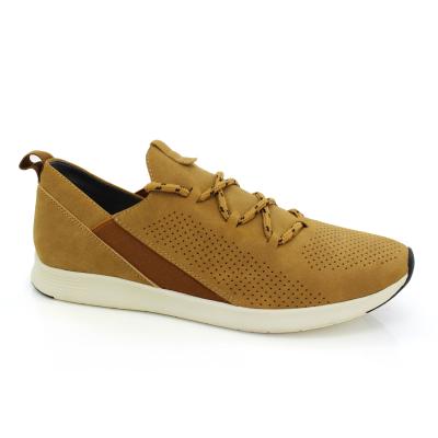 China Fashion Trend 21F09101 Lace Up Nice Patchwork Pu Sneakers Man Casual Shoes Men for sale