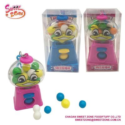 China Cartoon Toys Cartoon Toys Duck Shape Rock Candy Machine Large Toy With Colorful Pearls Candy for sale